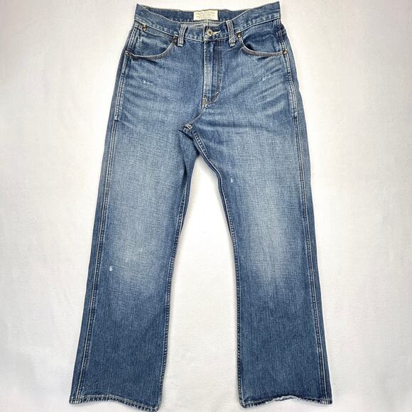American Eagle Outfitters Other - Vtg AEO Jambe Semi Evasee Jeans Mens 29/30 fits 30x30 Cotton Bootcut Distressed